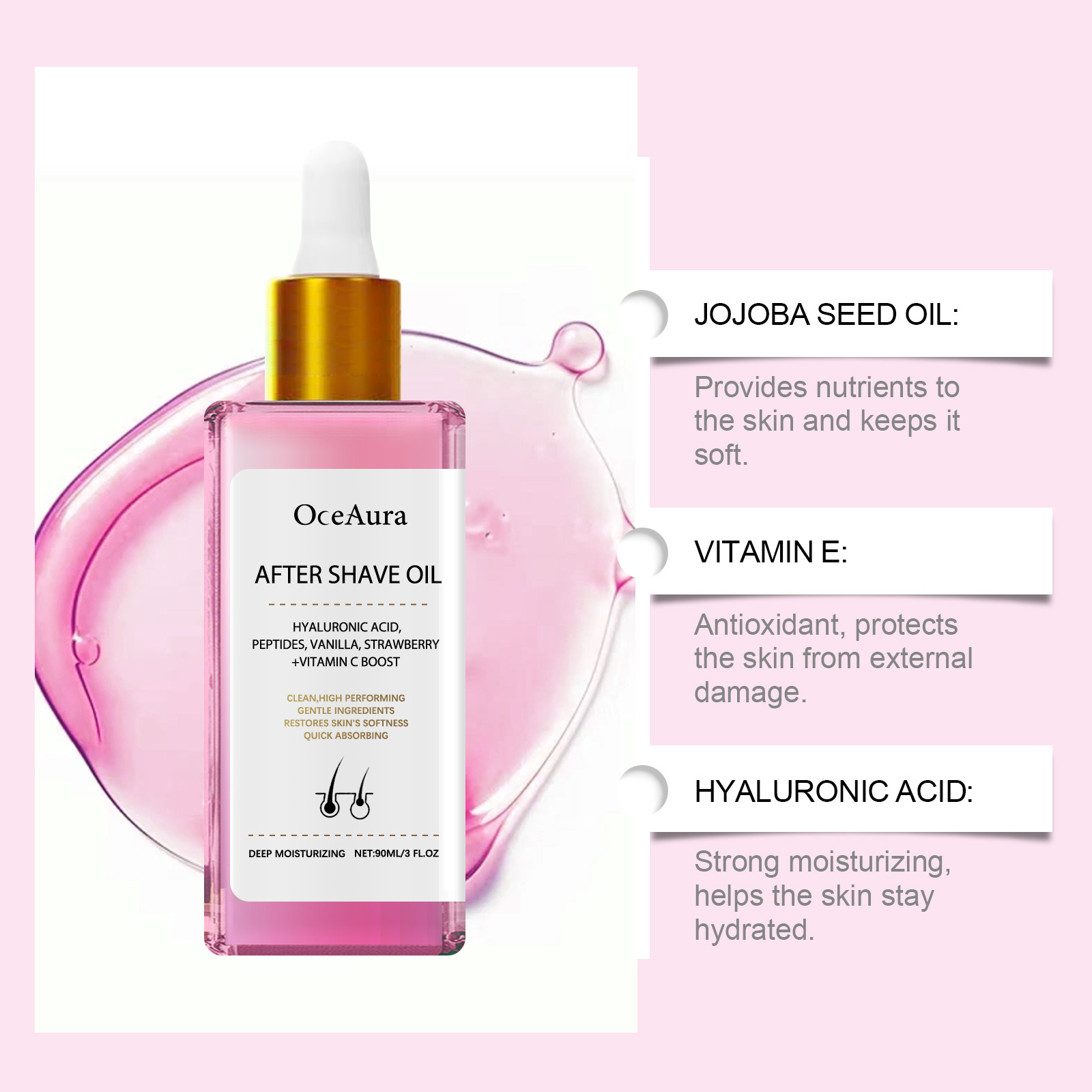 Gentle Moisturizing Nourishing Soothing Skin Smooth 3