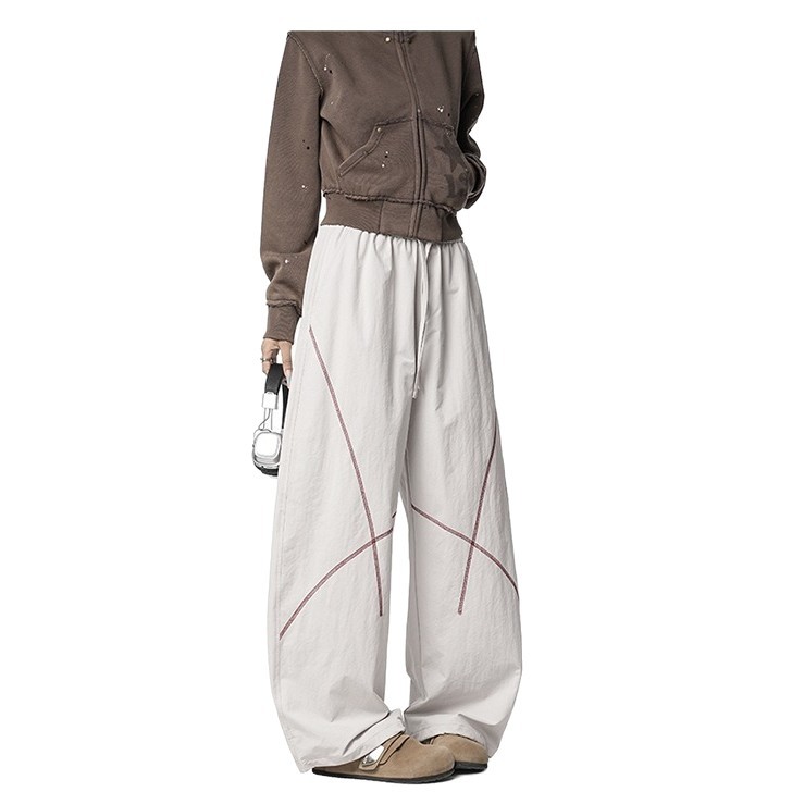 Americanstyle Straight Leg Casual Pants Summer