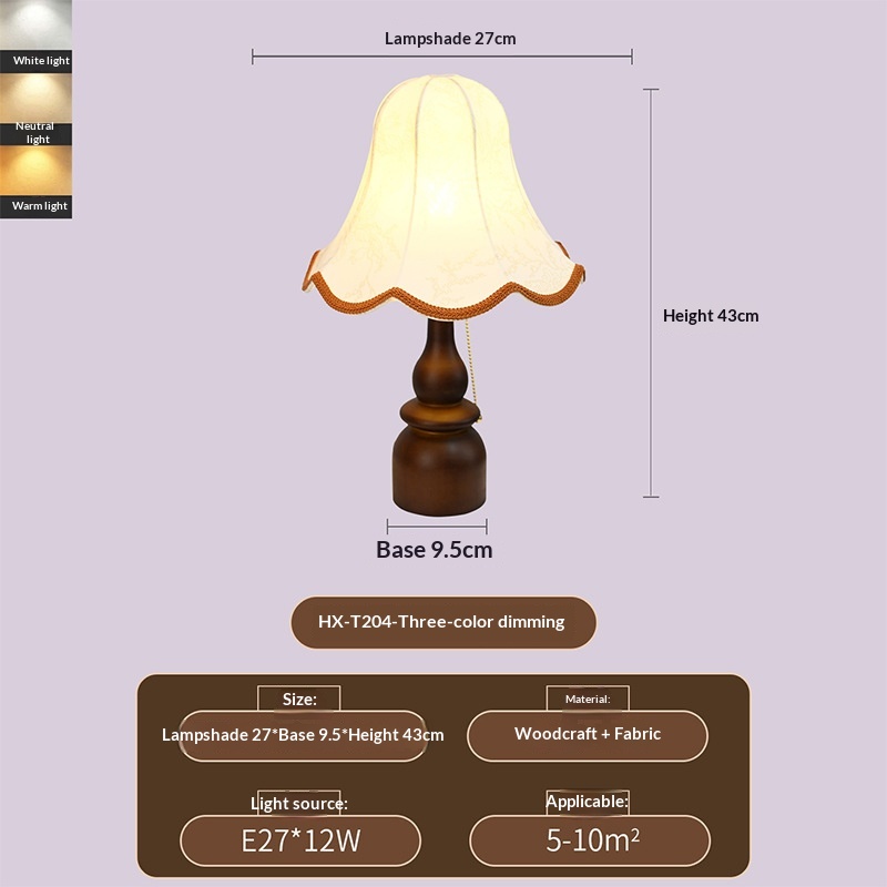 Wood Table Lamp, picture 8 of 8