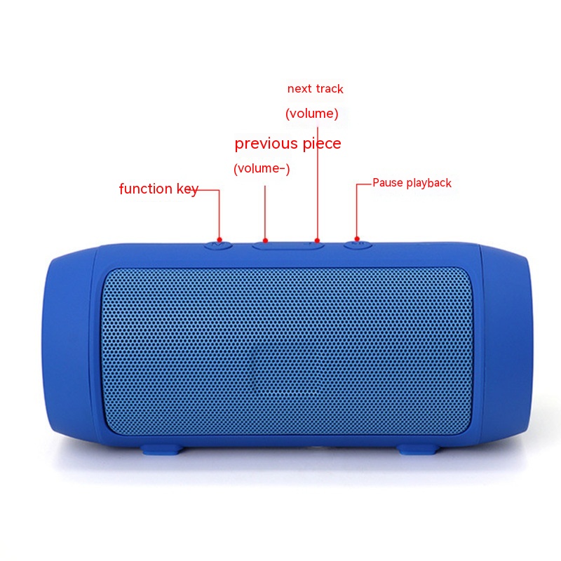 Outdoor Card-inserting Subwoofer Wireless Bluetooth Speaker