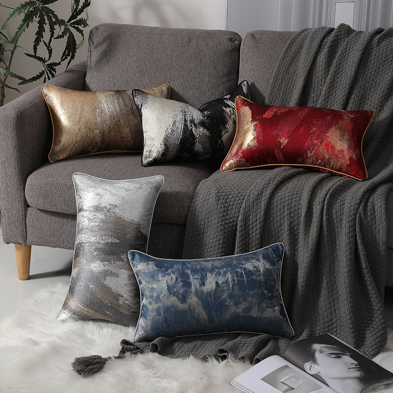 Pernă de talie pentru decorarea canapelei de lux cu lumină de înaltă precizie