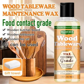 Wooden Food Grade Nursing Tableware Maintenance