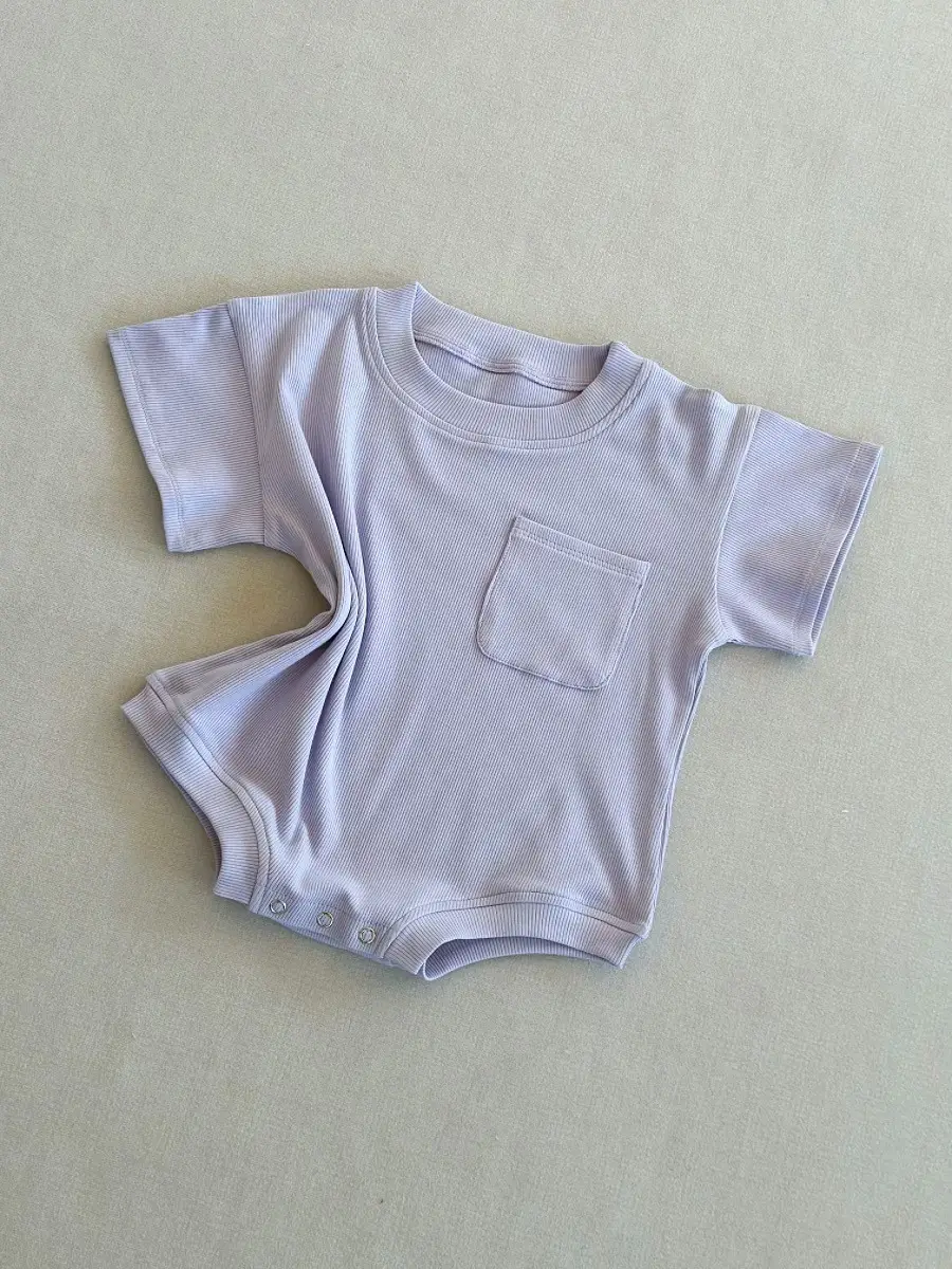 Baby Summer Short-sleeve Loose-fitting Triangle-cut Top