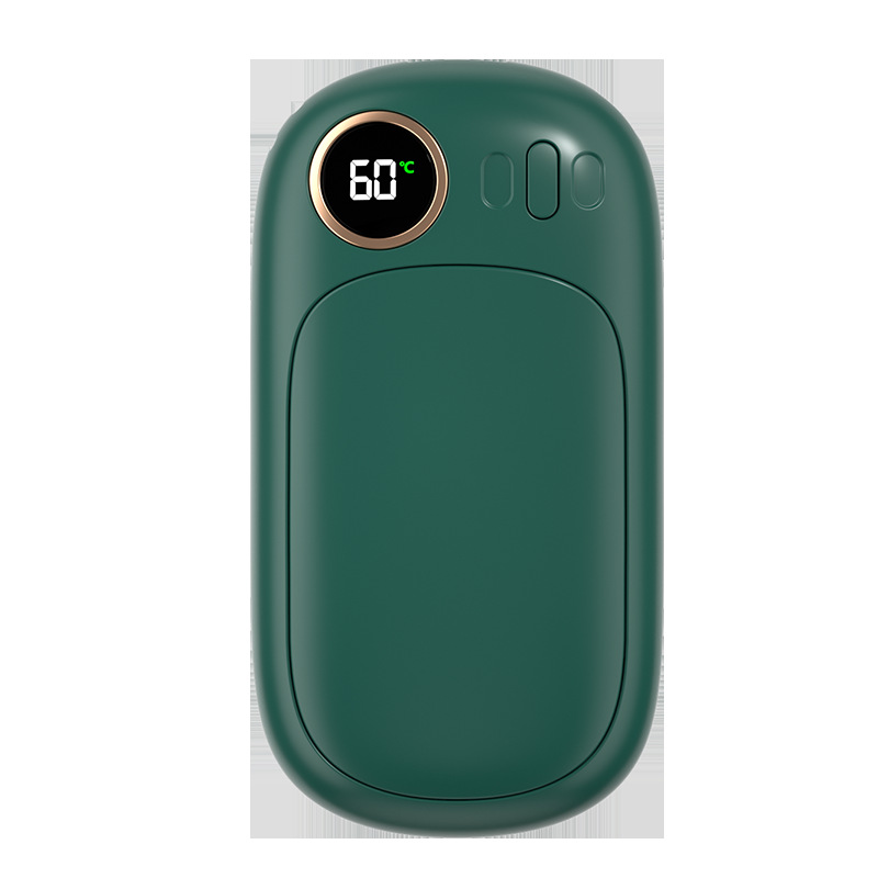 Two-in-one Digital USB Charging Hand Warmer Power Bank 5