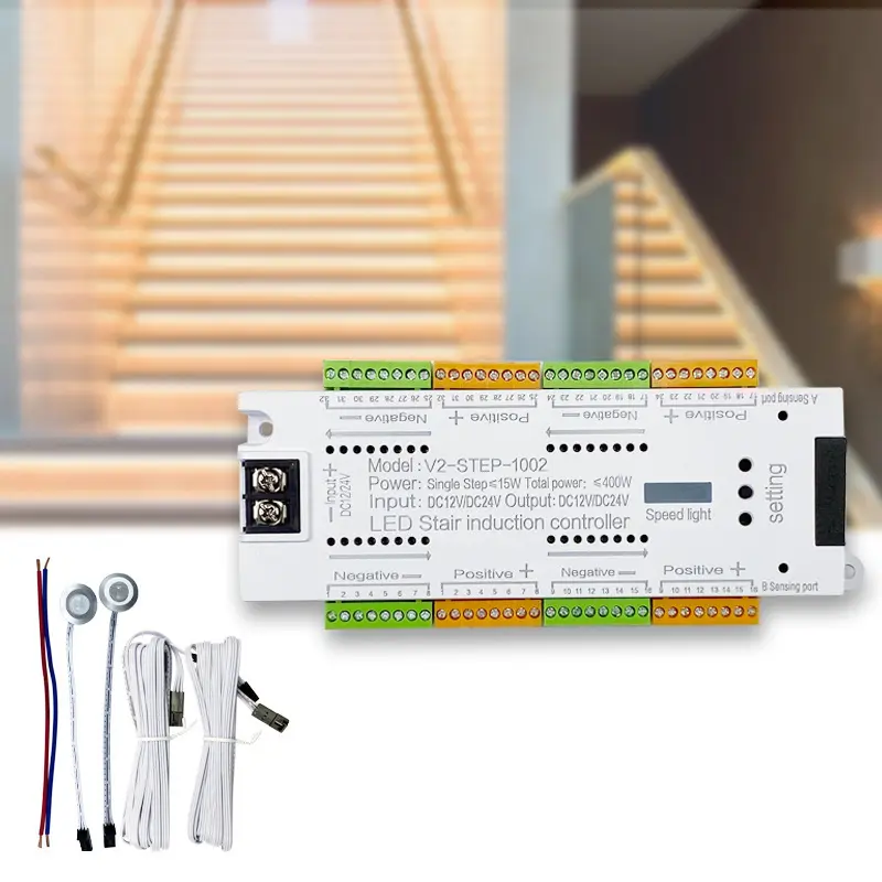 Stair Step Light Human Intelligent Photoelectric Sensing