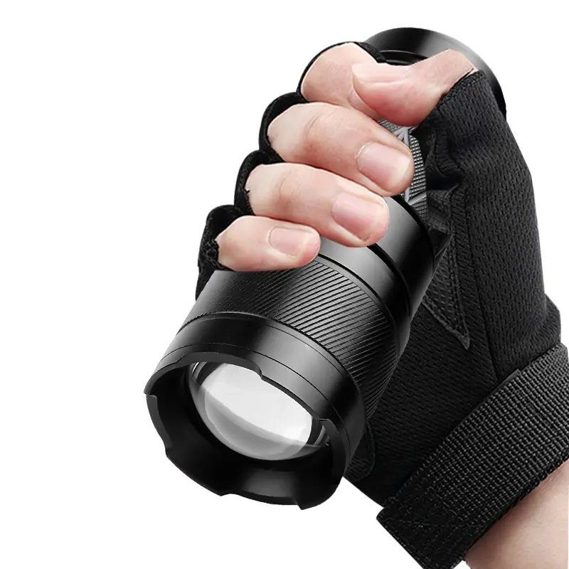 White Laser Long-range Power Torch Aluminum Alloy