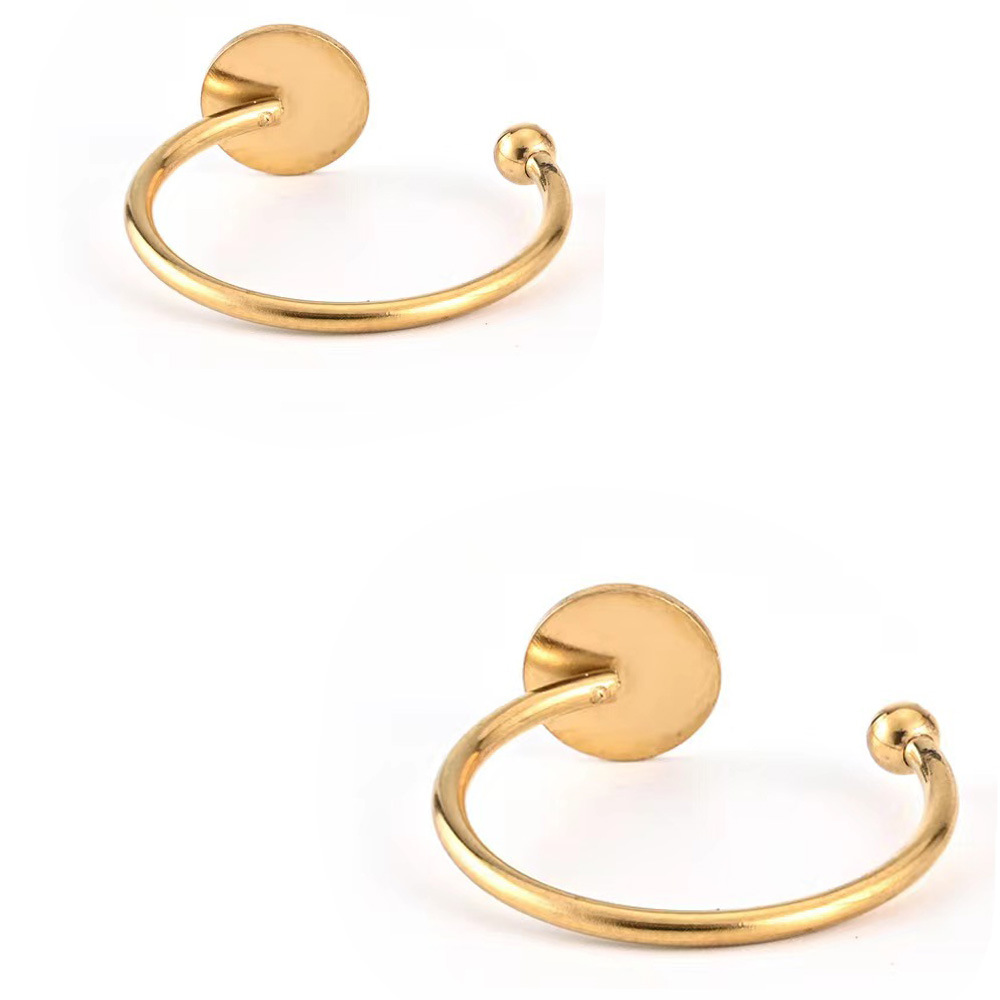 Stainless Steel Ring Simple Joint Accessories