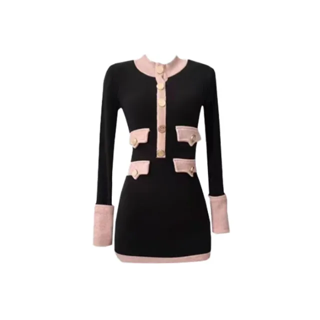Black Knitted Dress Black - Shop at LoveMi