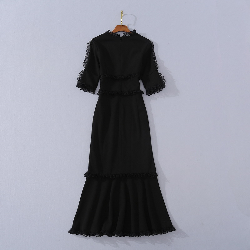 Lace V-Neck Dress, picture 2 of 5
