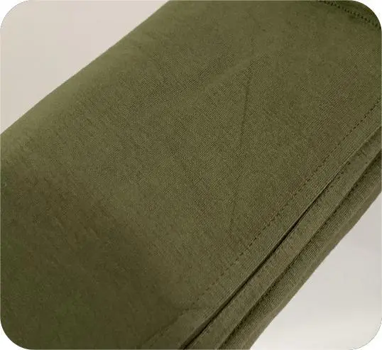 Pure Color Mercerized Cotton Modal Soft Women's Scarf Hat 22 Army Green - Shop at LoveMi