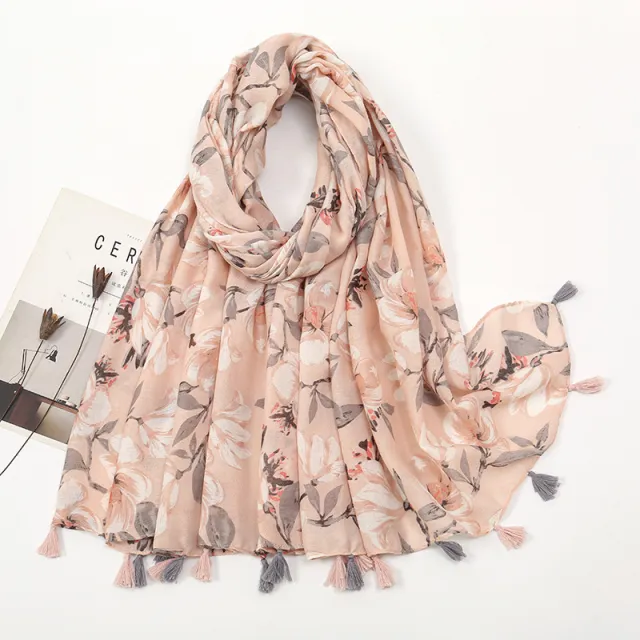 Women's Lightweight Gauze Kerchief Sun proof Cotton And Linen Scarf 1Color - Shop at LoveMi