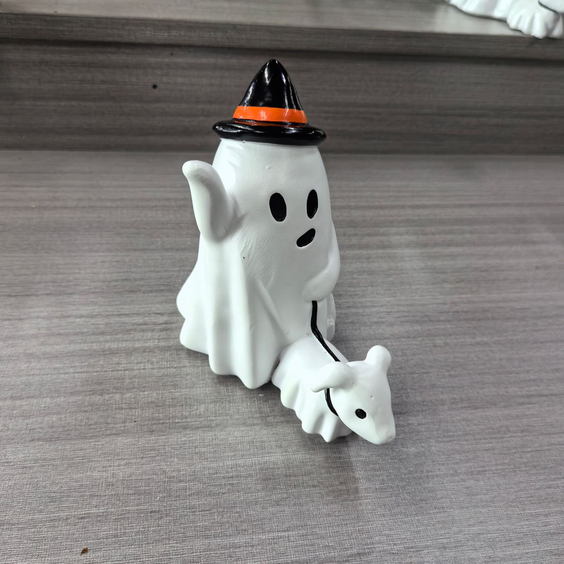 Title 3, Halloween Little Ghost Dog Walking Ornaments