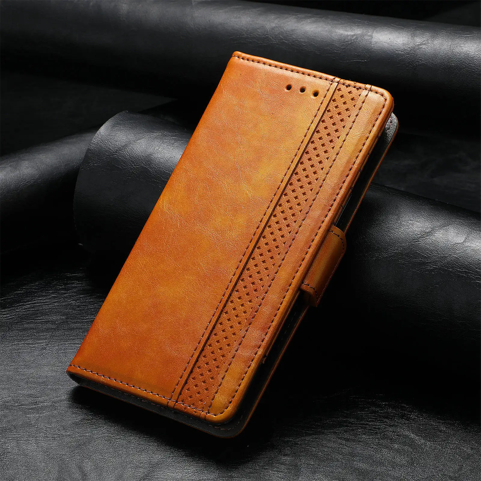Applicable To Z Fold4 5G Phone Case All-inclusive Bracket Card Holder