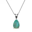 Waterdrop Opal Pendant Necklace For Women Elegant And High-end view 9