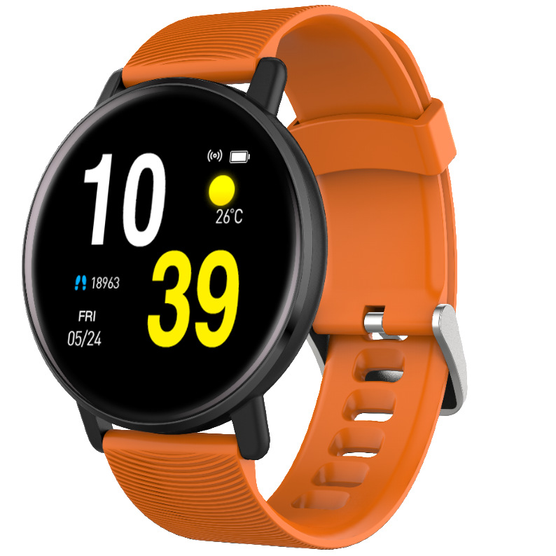 H5 Full Touch Round Screen Smart Ultra-thin Bracelet H50 Heart Rate Blood Pressure Blood Oxygen Sports Bluetooth Selfie Waterproof Bracelet