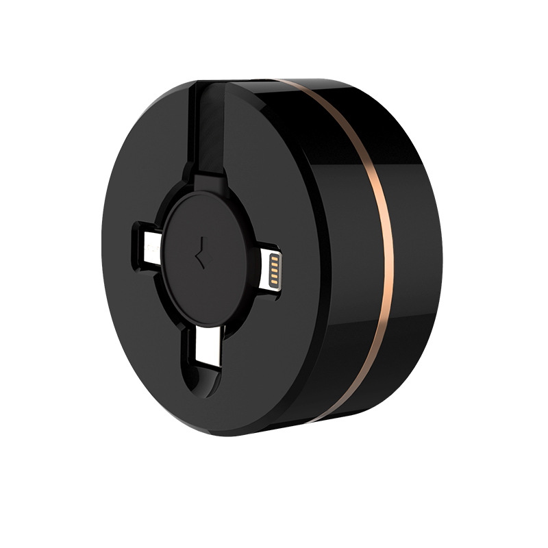 66W Super Fast Charge One-to-three Telescopic Data Cable