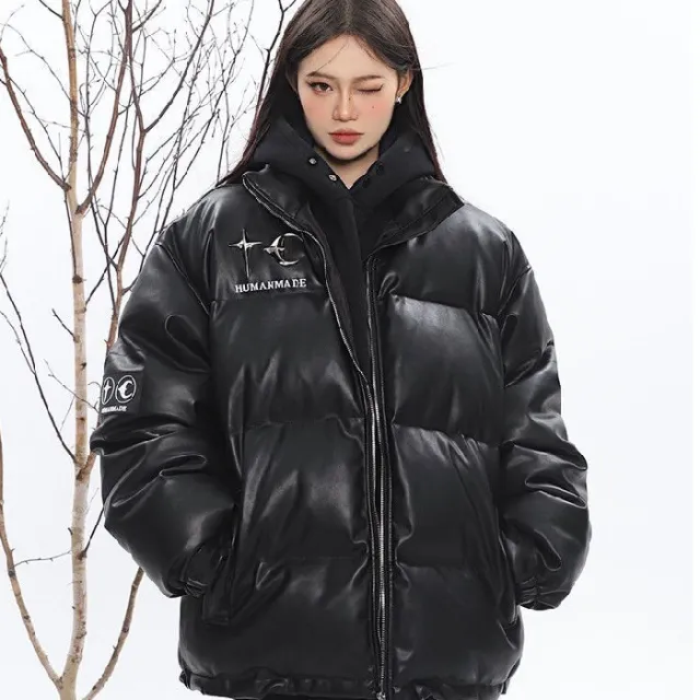 Thicken Cotton Clothes Coat Women Black - Shop at LoveMi