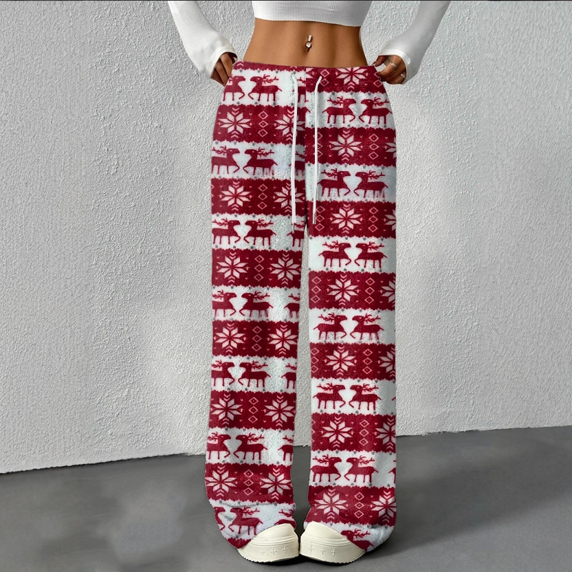 Women's Flannel Lined Thermal Jogger Pants - Image 1