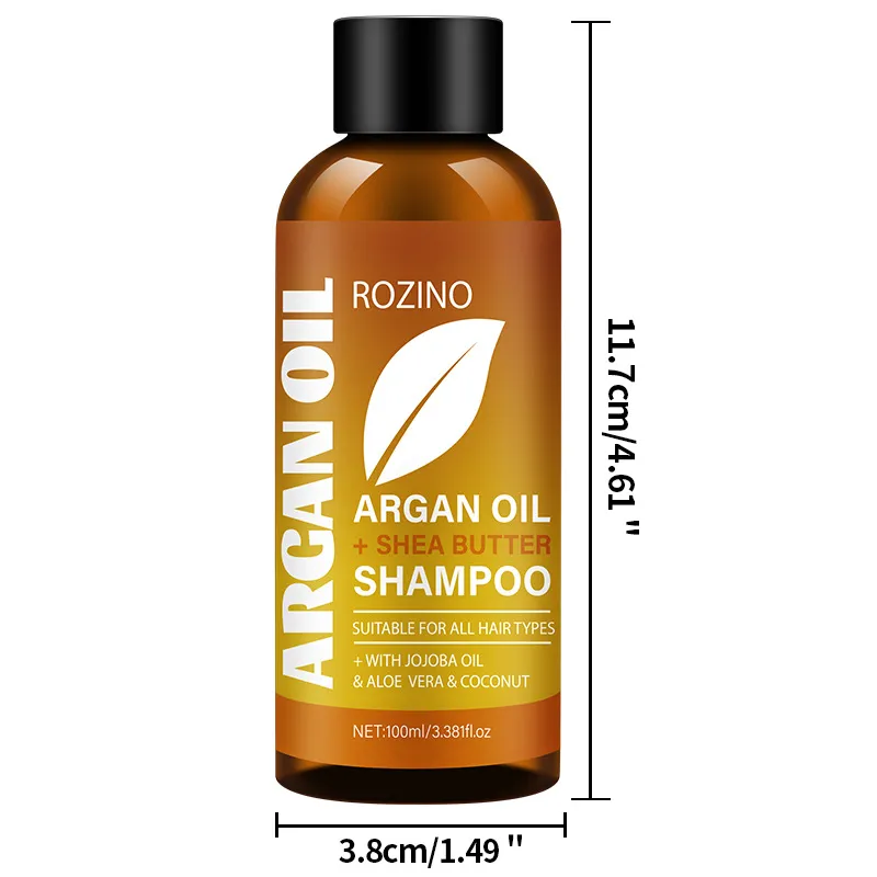 Morocco Nuts Oil Multi-Effect Hair Care Soft Improve Frizzy Hair Shampoo - 100Ml