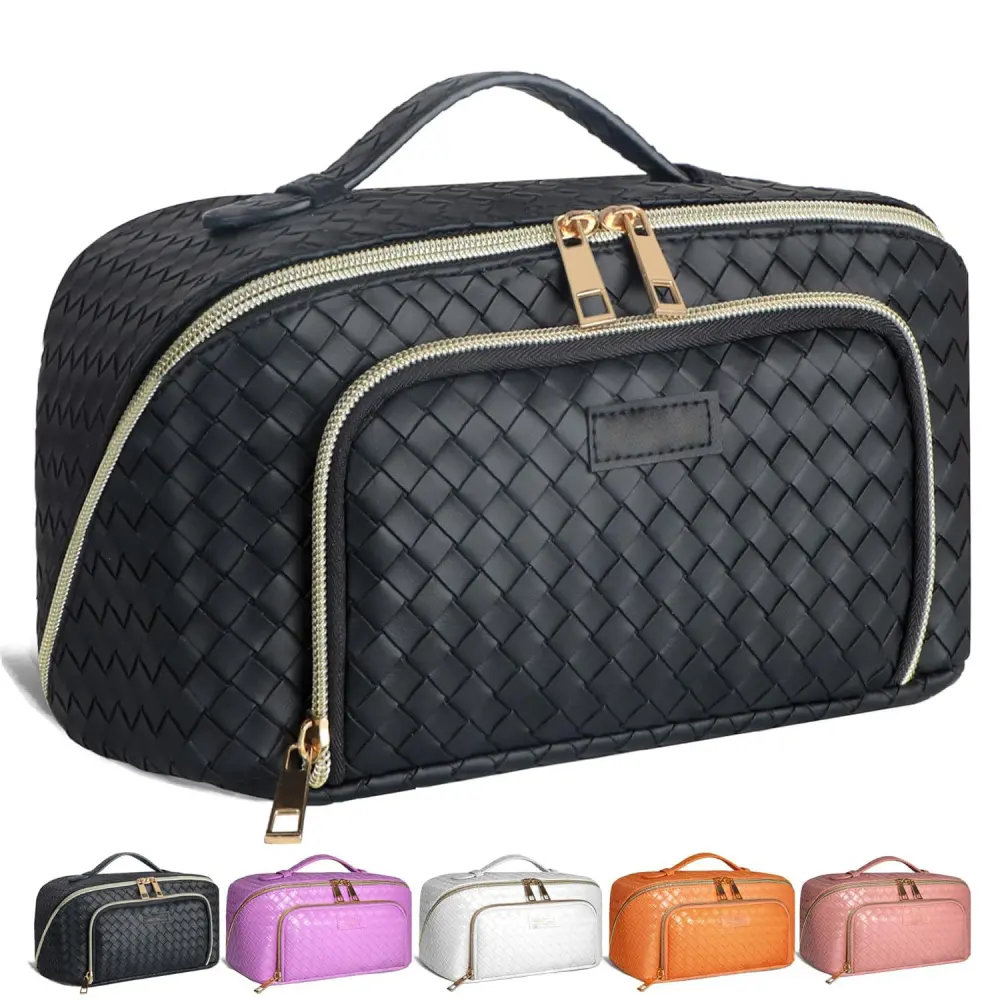 Large-Capacity Cosmetic Bag Portable Waterproof Makeup Storage Case Women