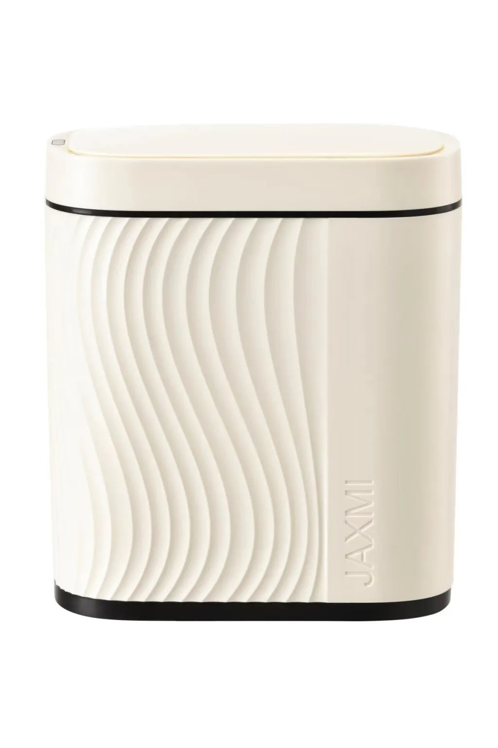 Household Minimalist Sensor Based Intelligent Garbage Bin - White And Black