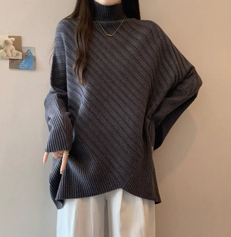 Women's solid-color pullover supplier image 14