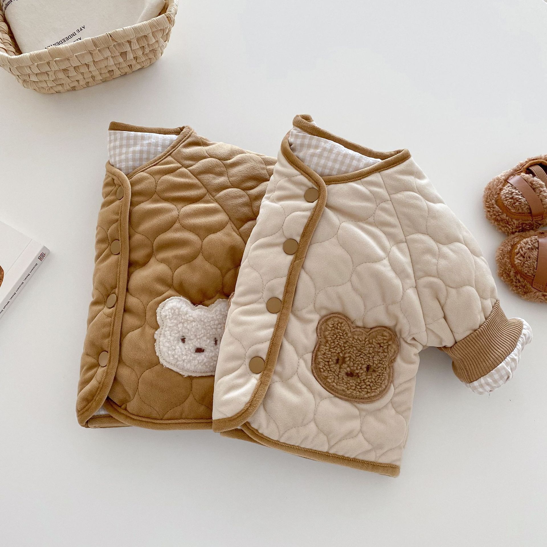 Title 14, Childrens Reversible Cotton-padded Coat Winter...