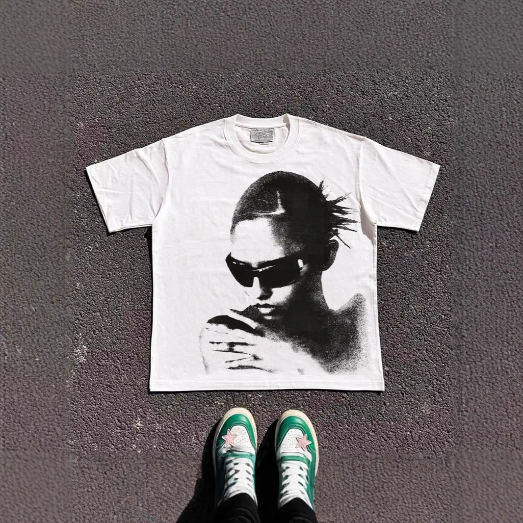Printed Loose-Fit Short-Sleeve T-Shirts