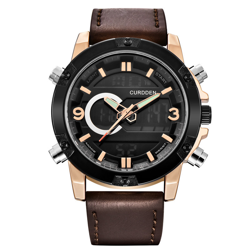 Men's Fashion Belt Multi-functional Watch