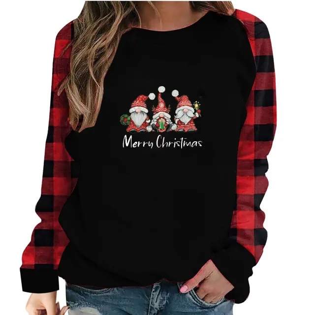 Christmas 3D Printed Fashion Loose Top Pullover Sweater Style 4 Xl - Shop at LoveMi