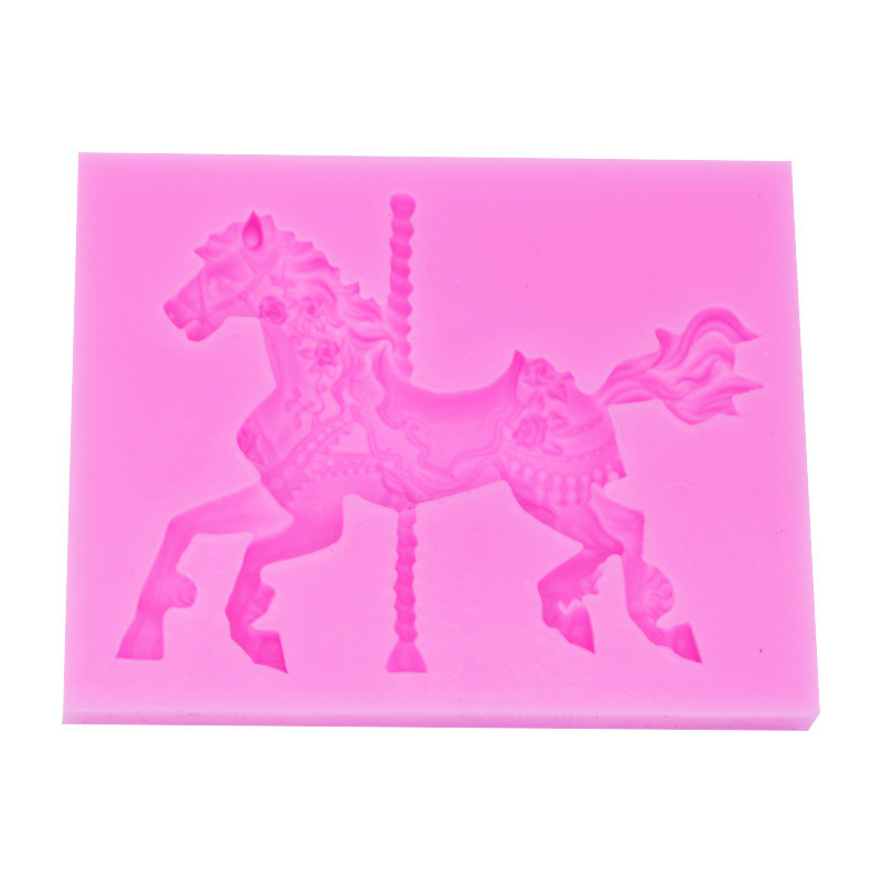 Title 2, Carousel Fondant Cake Decoration Fondant Chocol...