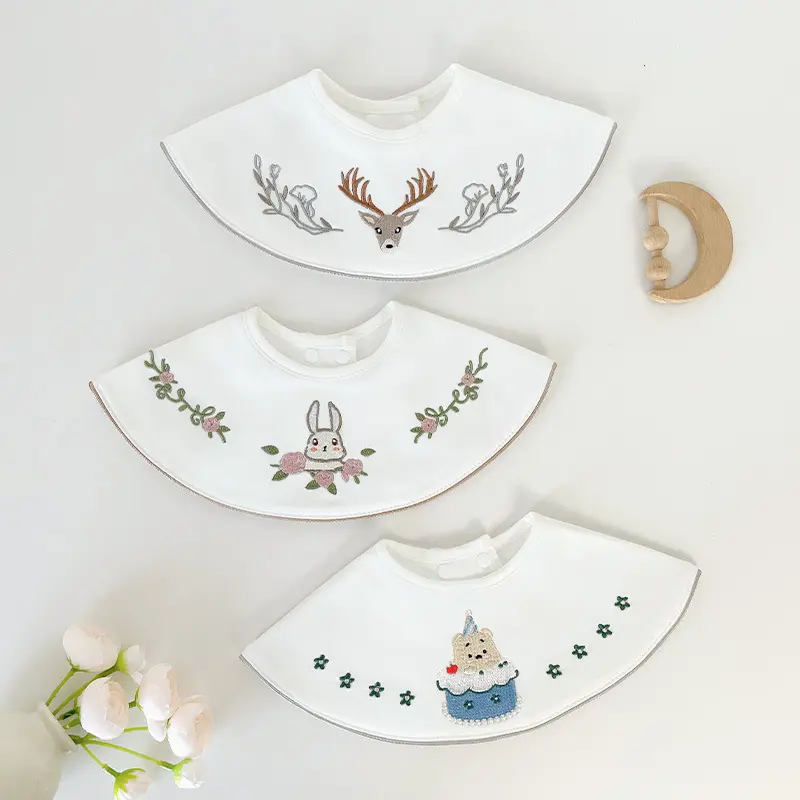 Baby Pure Cotton Bib Waterproof Vomit Milk