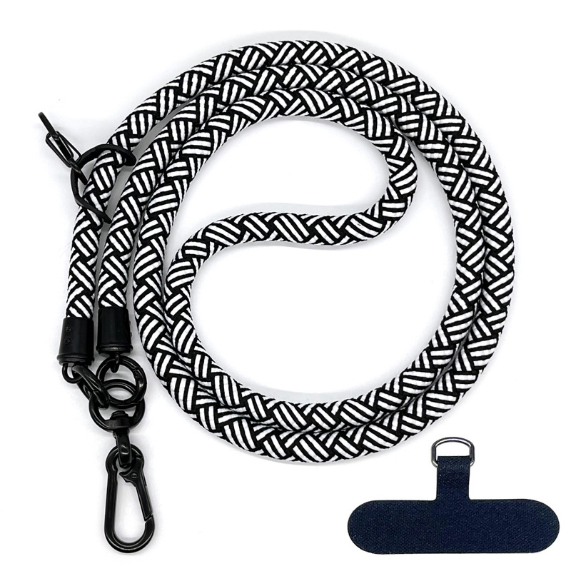 10MM Climbing Rope Mobile Phone Lanyard Gasket Adjustable Crossbody Mobile Phone Strap Camera Strap Rope Anti-lost Neck Rope