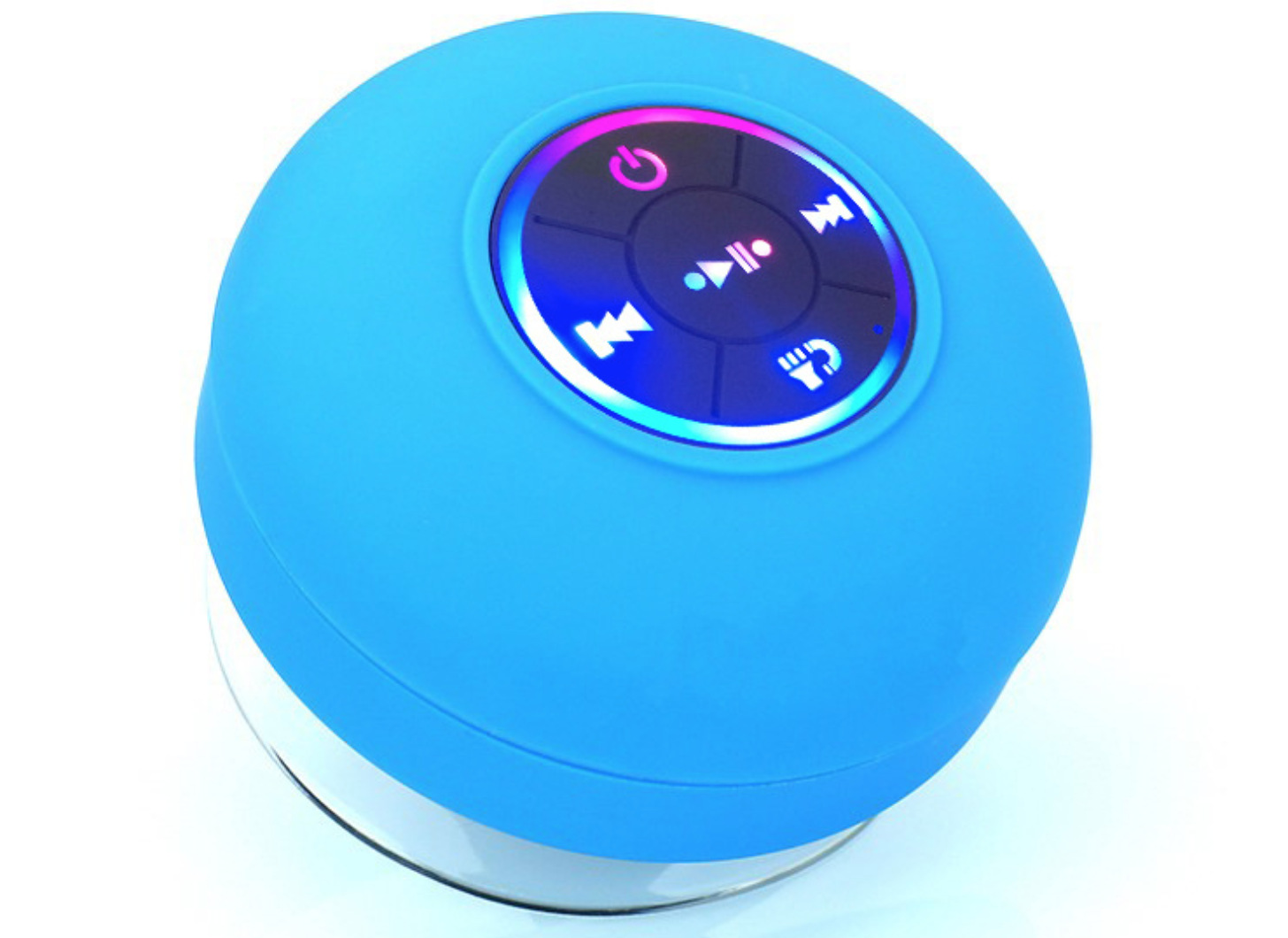 BTS07 Enceinte Bluetooth Étanche avec Lumière - Ventouse, Sans Fil, USB Recha - Photo 7 sur 11