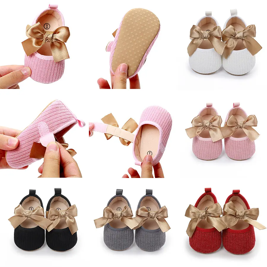0-1 Years Old Bowknot Comfortable Baby's Shoes