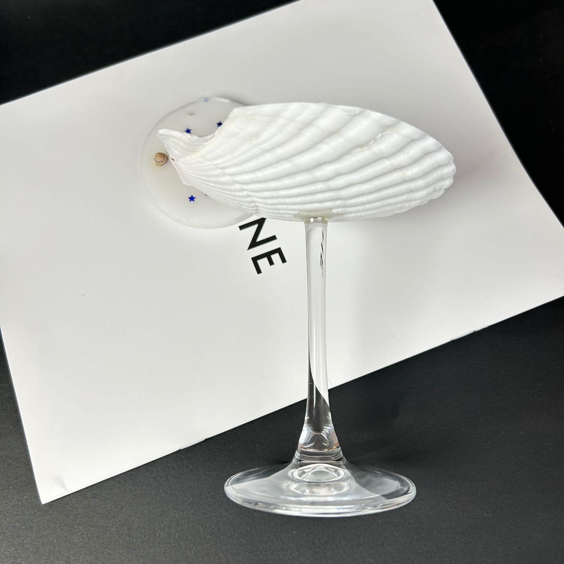 Scallop Wine Glass