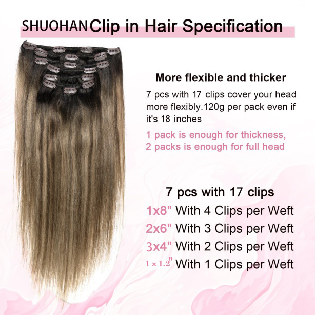 Seven-piece Wig Set For Women
