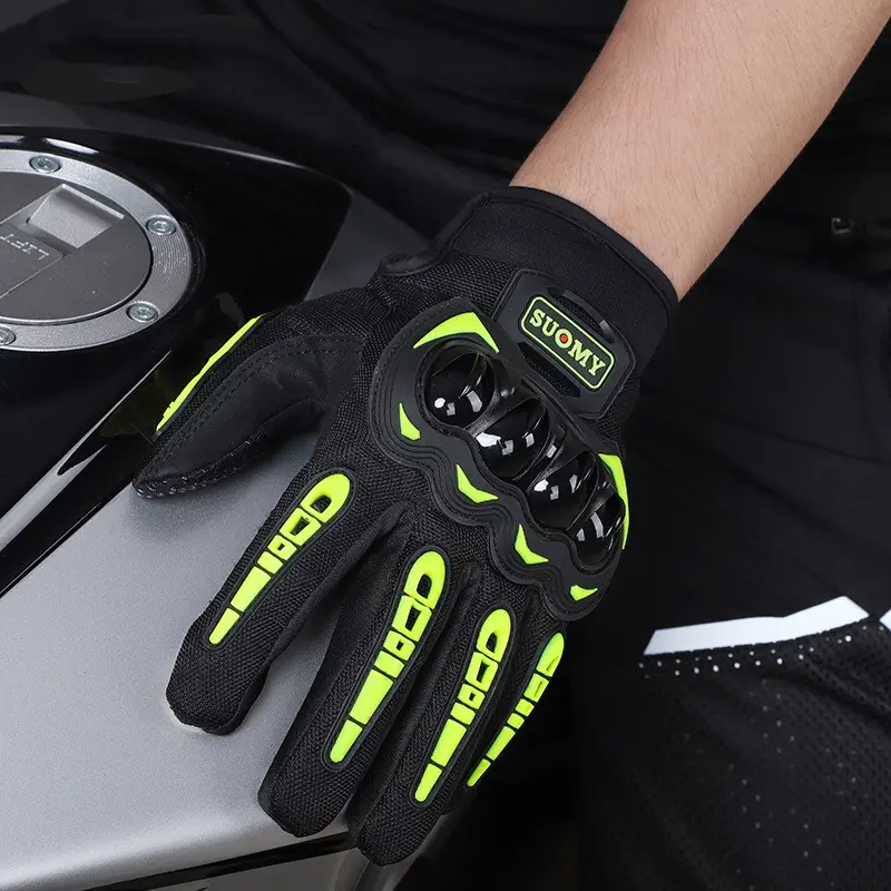 Men's Full Finger Case Drop-resistant Touch Screen Breathable Motorbike