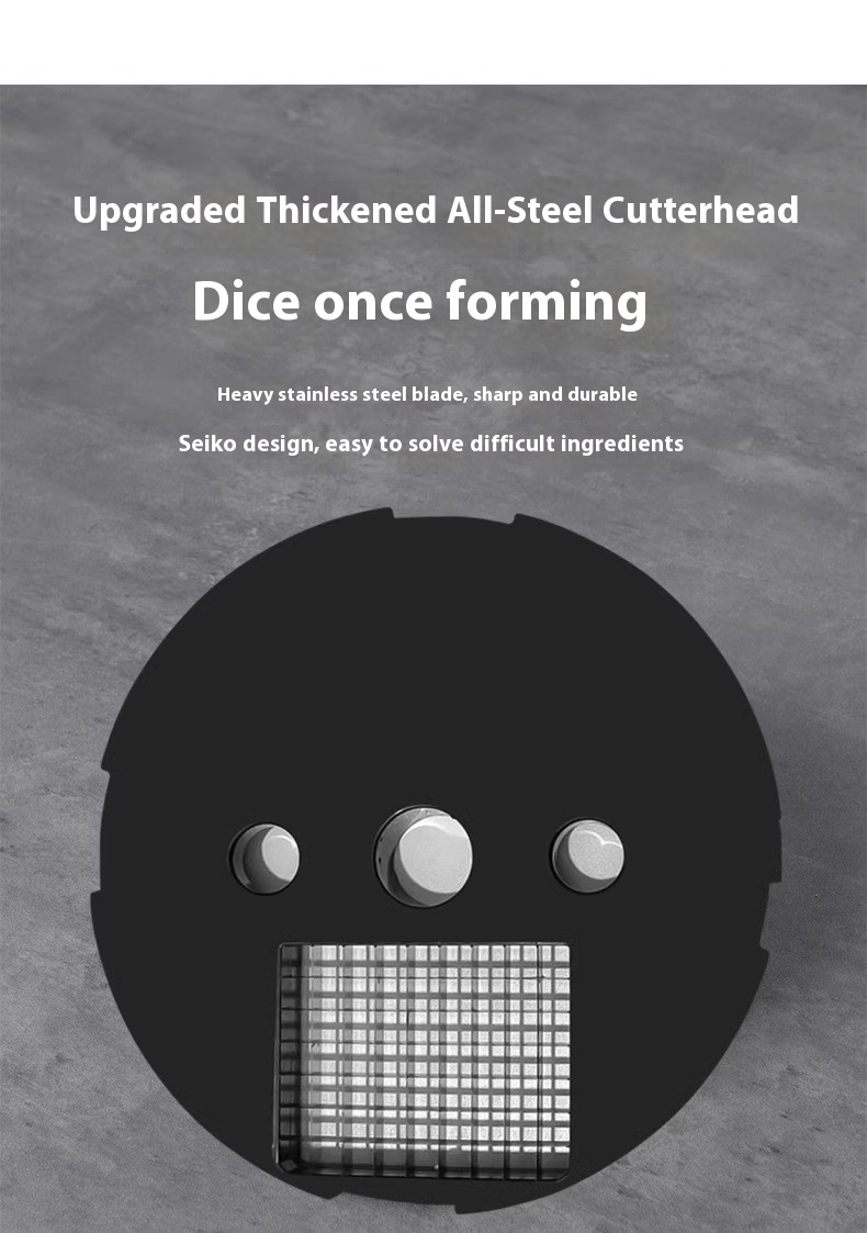 Commercial Vegetable Cutter Multi-function Automatic Dicing Slice - Image 12