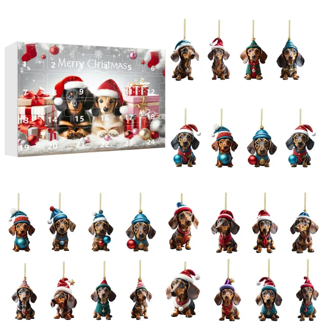 Christmas Countdown Pet Pendant Home Decoration M Style - Shop at LoveMi