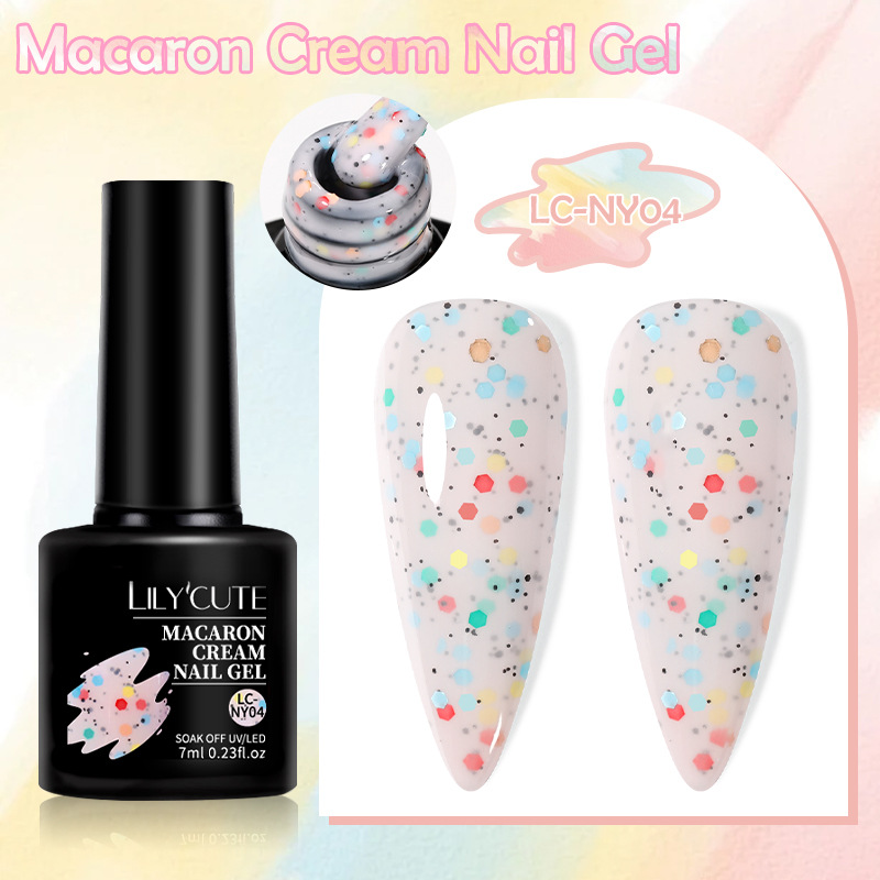 Creamy Eggshell Gel Nail Polish 6