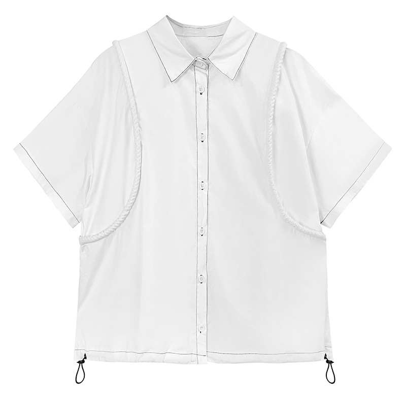 Women's Short-sleeved Shirt Summer Thin