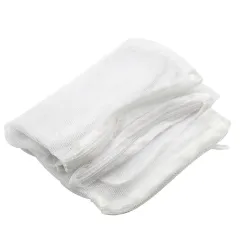 Fish Tank Filter Material Net Pocket Activated Carbon Polyester - White - View 1