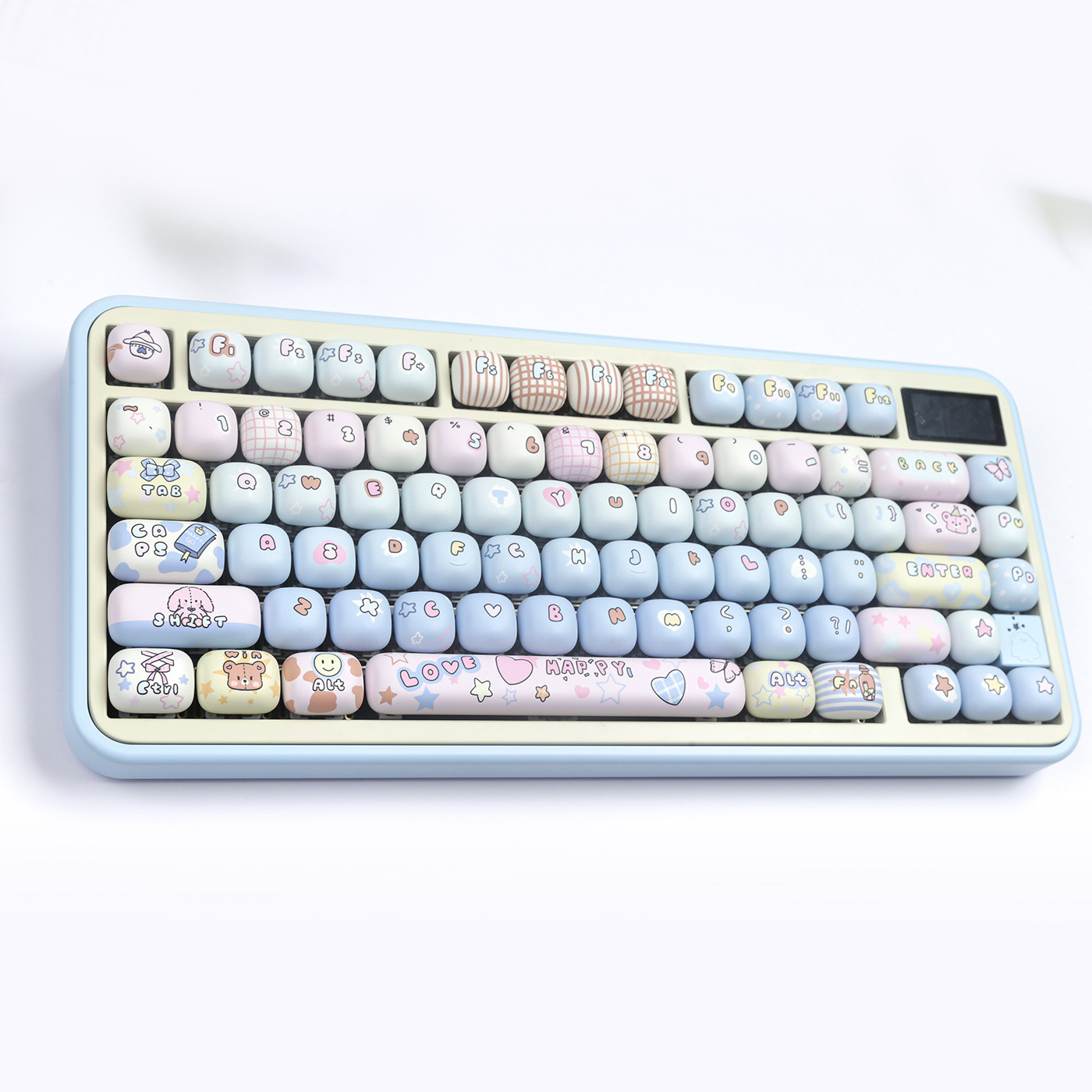 MOG Steamed Bun Keycap Toy House Full Set