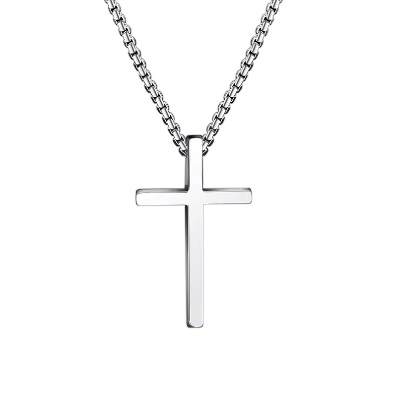 Ornament Stainless Steel Cross Shelf Simple