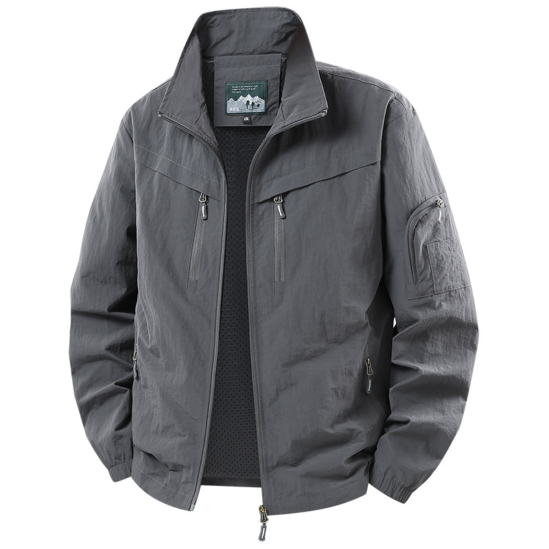 Spring And Autumn Outdoor Running Fishing And Casual Jacket