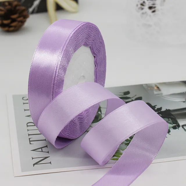 2cm Cake Ribbon Gift Packing Box Handbag Ribboncolored Violet A Roll Of 22 M Long - Shop at LoveMi