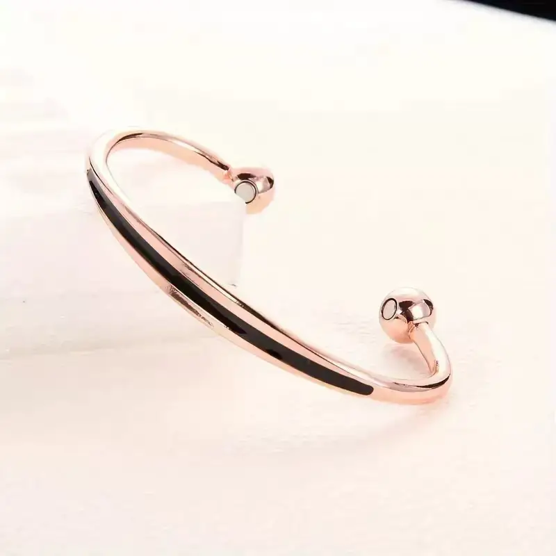 Simple And Elegant Adjustable Bronze-toned Bracelet