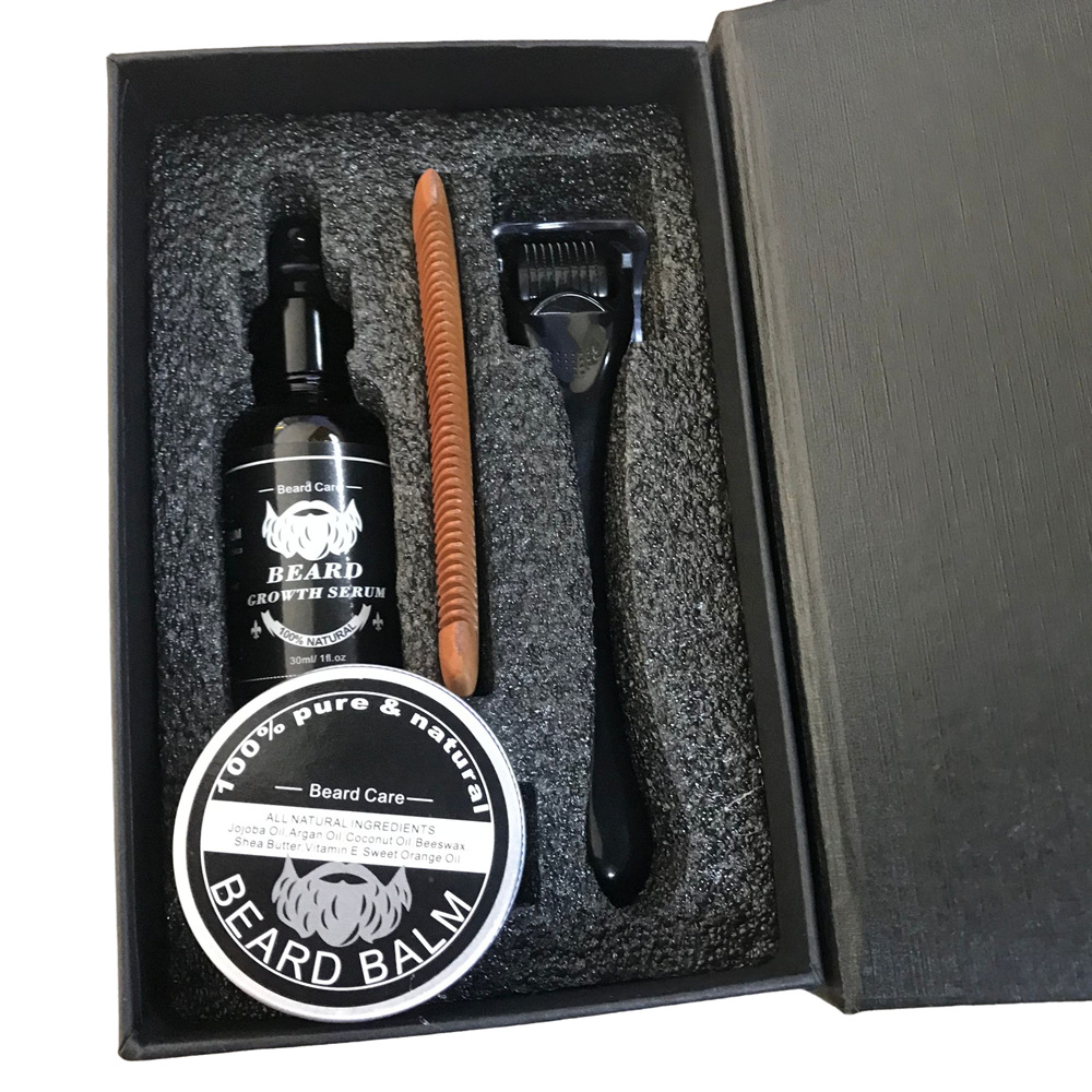Mens Beard Care Set For Nourishing Facial Care