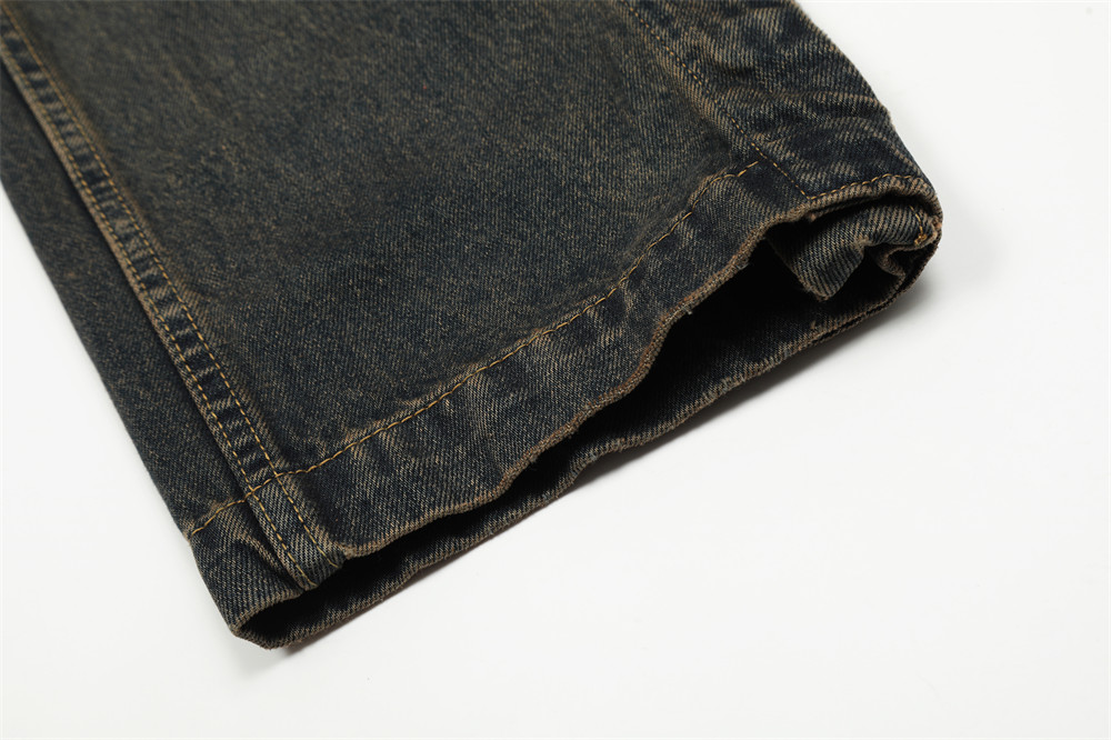 Multi-pocket Jeans Men's Loose Pants